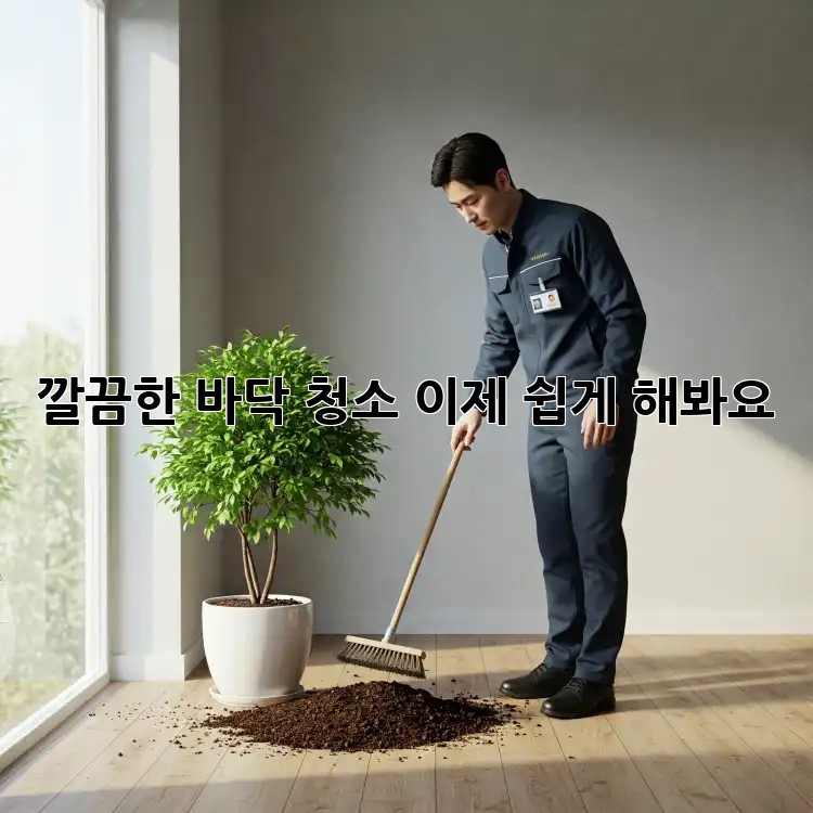 깔끔한 바닥 청소, 이제 쉽게 해봐요! ✨