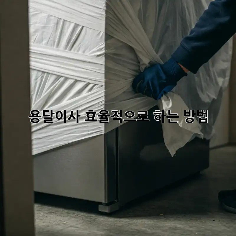 용달이사, 효율적으로 하는 방법