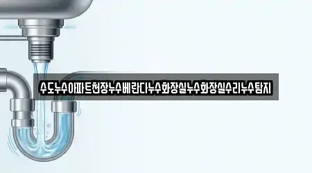수도누수아파트천장누수베란다누수화장실누수화장실수리누수탐지