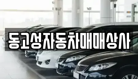 경남 고성군 구만면 중고차 전문 동고성자동차매매상사